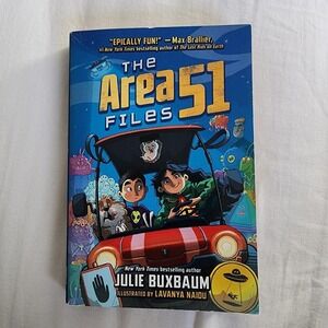 The Area 51 Files series by Julie Buxbaum paperback children's book